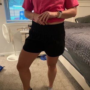 Brand New! Windbreaker high waisted shorts